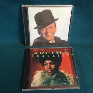 Sinatra and Aretha Franklin CDs Music